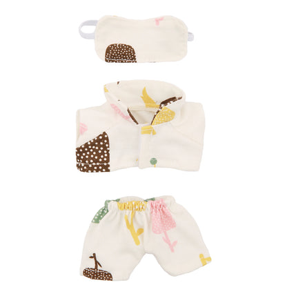 Doll Bedding Furniture For labubu 17cm Plush Doll Clothes Accessories Girl‘s Toys Birthday Christmas Gift