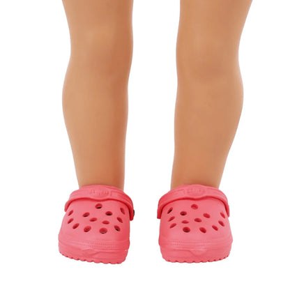 7 CM Doll Shoes Sandal For 43 CM Born Baby Doll Clothes Accessories 18 Inch American Doll Girl‘s Toys Our Generation Gift
