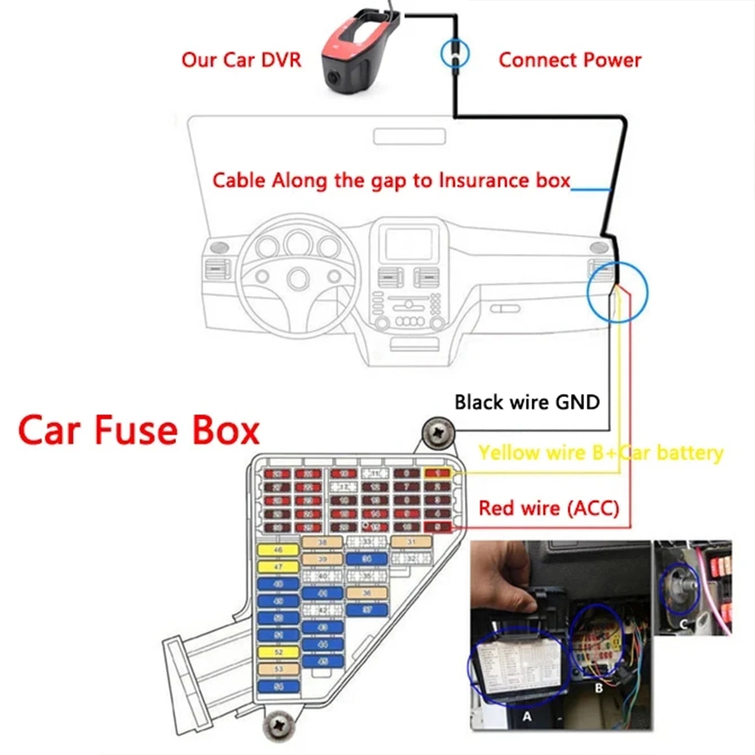 Car DVR Dash Cam 4K Rear View Auto Dashcam For Car Camera 2160P Video Recorder Reverse Dvr WIFI 24H Parking Monitor