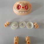 Labubu Doll Parts DIY Kit PVC Face Changing Accessories Hands Feet Replacement Supplies for DIY Doll Makers Collectors