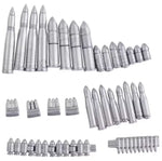 MOC WW2 Military War Weapon Soldier Accessories Building Blocks Roadblock Motorcycle Weapon case container Weapon Bag Brick Toy