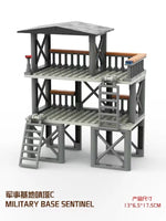 WW2 Army Military Base Model Building Kits Boys Toys Gifts Army Supplies Military Construction Building Blocks Sets