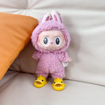 Sandal Shoes Suitable for 15-17cm labubu V1 V2 Dolls Slipper Shoes BJD Blythe OB11 Dolls Accessories DIY Doll Toys