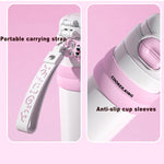 COOKER KING 500ml Stainless Steel Vacuum Insulated Water Bottle for Women, Leak-Proof Thermal Flask, Portable Travel Tumbler