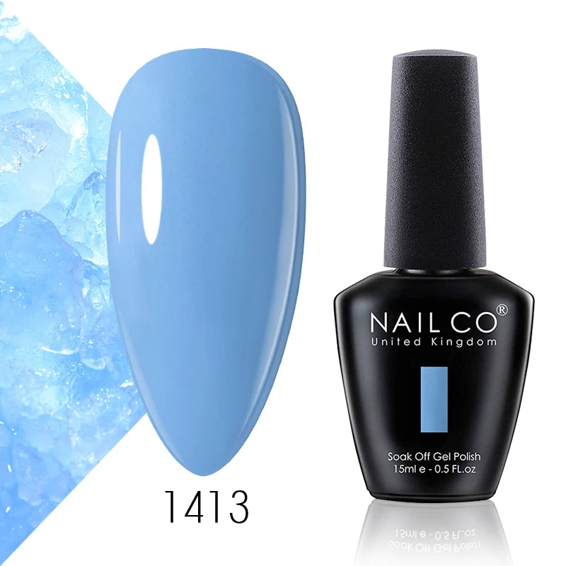 NAILCO 15ml Top Coat And Base Coat Art Design Gel Nail Polish Top Base Coat UV LED Soak Off Gel Nail Varnish
