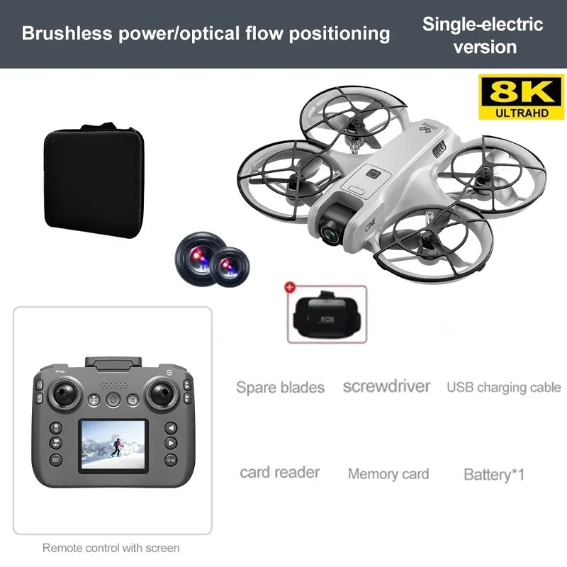 V666 Mini Rc Drone 8K HD 4ch 6-Axis Headless Mode Helicopter 360° Flip Remote Control Quadcopter Toys Mini Drone Fors Kid Gifts