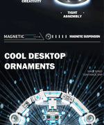 1515Pcs MOC Planet Series Building Blocks Set Technical Hovering Large Sword Model Battle Starship Bricks Toys for Children Gift