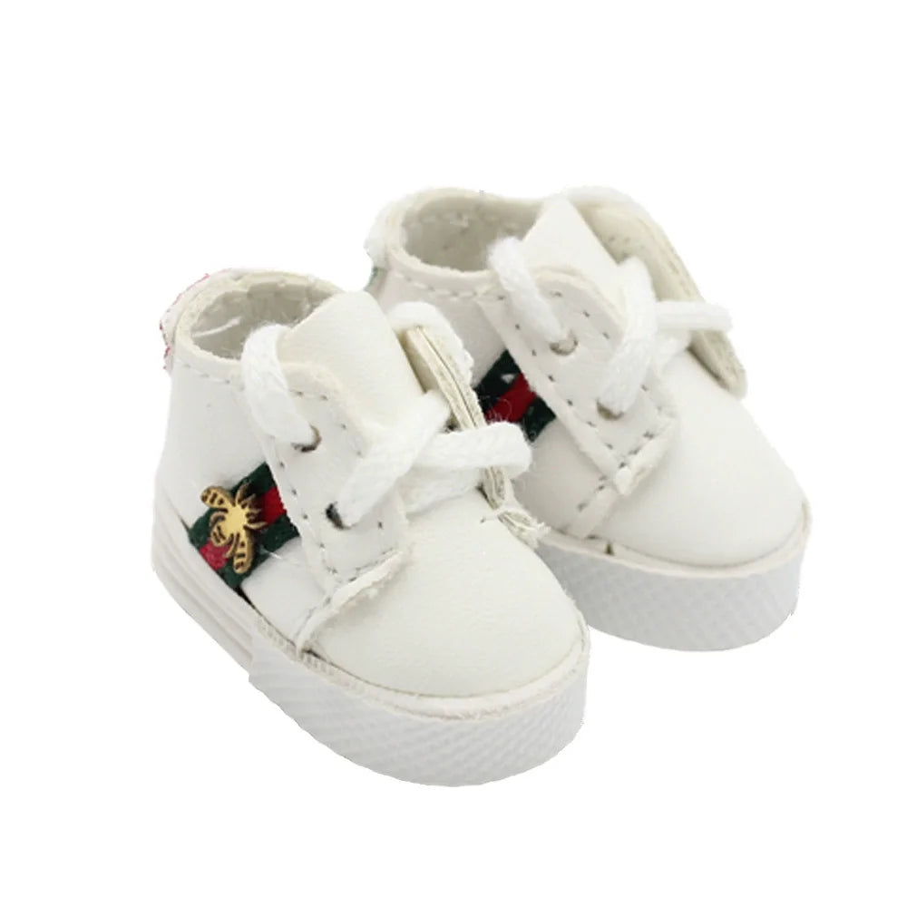 (Only Shoes) for 17cm Labubu Kawaii V1 V2 Labubu Doll'S Shoes Outfit Accessories Cute Casual Sports Shoes Doll Accessories Gift