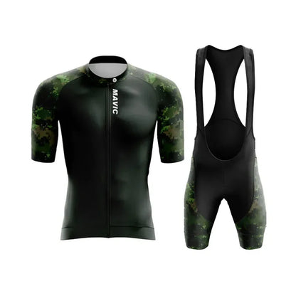 Ensemble de cyclisme d'été RX MAVIC pour homme – Maillot et short de vélo de route respirants à manches courtes pour l'entraînement en équipe