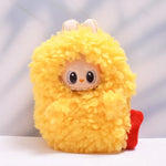 Doll Clothes For LABUBU Frog Set Jumpsuit Kawaii Fisherman Hat 2PCS/Pack Plush Cotton Doll Dress Up Game Decoration