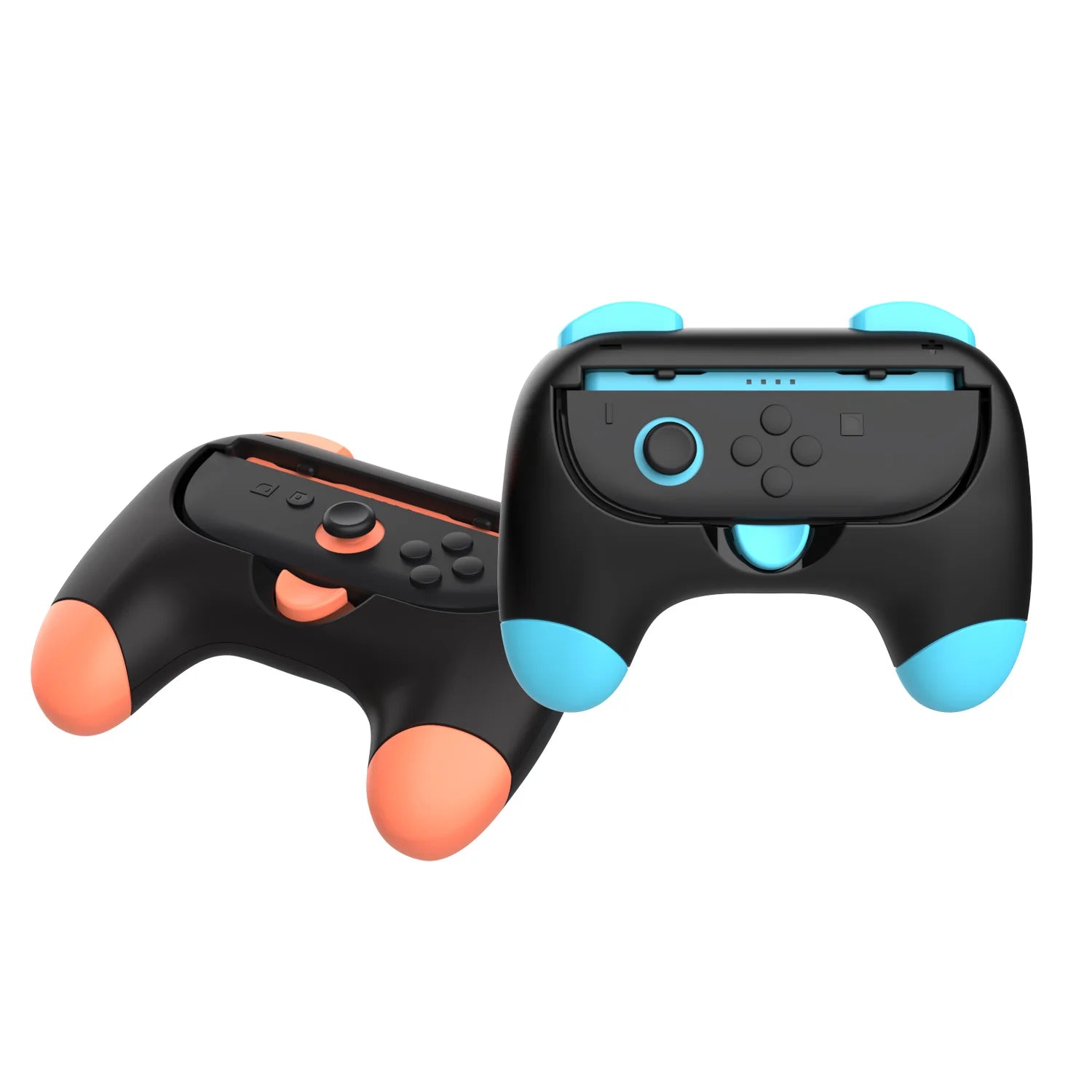 2Pcs Joy-Con Grips For Nintendo Switch 2 Joypad Hand Grip Stand Controller Gamepad Holder Bracket For NS Switch 2 Accessories