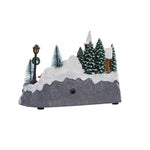 pendantChristmas Snow House Village LED Light Luminous Ornament Figurine Christmas Decorations Crafts Xmas Decor