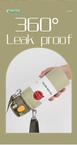 Stainless Steel Thermo Bottle Thermal Water Bottle Large Capacity Tumbler Portable Cold Hot Drinks Thermos Cup Fitness Cold Hot