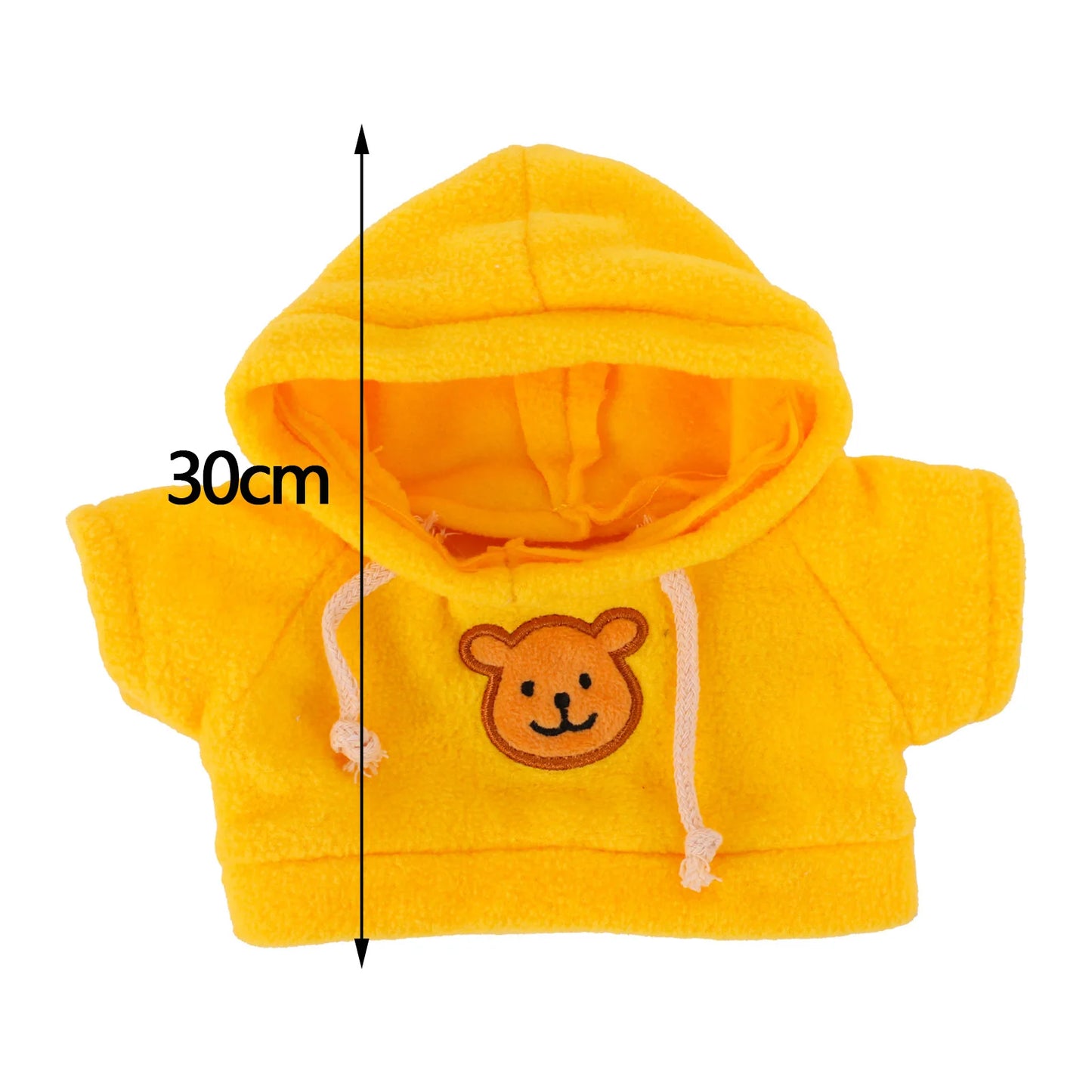 30cm Cafe LaLafanfan Duck Clothes Hoodie Cartoon Plush Toy Stuffed Soft Duck Doll Toys Animal Birthday Girl`s Gift for Kids DIY