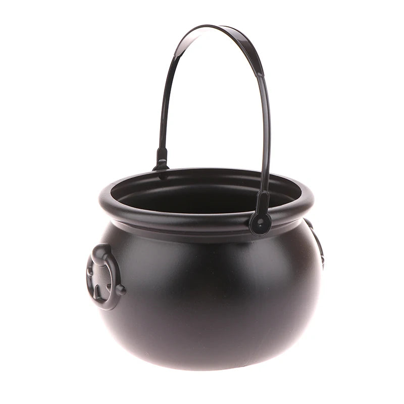 Large Wizard Witch Cauldron Decoration Prop Halloween Irish Parties Table Centerpieces Candy Holder Table Halloween Decorations