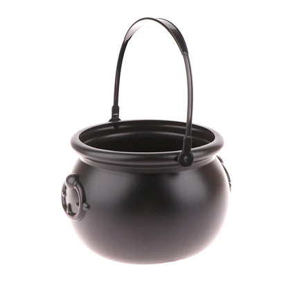 Large Wizard Witch Cauldron Decoration Prop Halloween Irish Parties Table Centerpieces Candy Holder Table Halloween Decorations