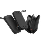 Hagibis Portable Carrying Case for Switch 2 Traveling Bag Hard Shell NS Accessories Protective Cover with 10 Games Cartridges