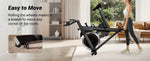 ROBORE CBE20 Stationary Exercise Bike, 136kg Capacity, Silent Belt Drive, Comfort Seat & iPad/Bottle Holders