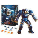 ZD Toys Iron Man MK15 MK16 War Machine MK2 Action Figure Iron Man Mk47 MK35 Red Snapper 1/10 Scale Iron Man Collections Gift