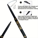 3PCS/9PCS Long-Lasting Waterproof Black Eyeliner Pencil -Smudge-Proof Sweat-Resistant for Bold Eye Makeup, ldeal Gift