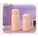 Stainless Steel Portable Pocket Thermal Water Bottle Camping Drinkware Outdoor 220ml/350ml Mini Thermos Cup Pocket Cup