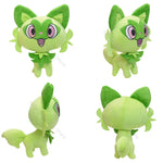 Pokemon Figures Plush Toy Sprigatito Floragato Meowscarada 1st and 2nd Order Evolution Kawaii Doll Soft Stuffed Toys Gift