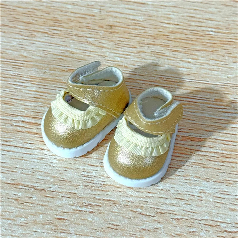 17cm For Labubu Doll Clothing Skirt Bowhair Accessory Set Retro Bib Pants Clothes Luxury Messenger Bag Shoes Set Sitting Party