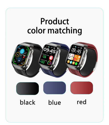 2025 AI Diagosis ECG Health Smart Watch Men Blood Pressure Lipid Uric Acid NFC Air Pump Airbag Health Smartwatches Women For IOS