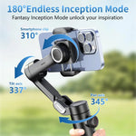 Smart XE 3-Axis Smartphone Gimbal Stabilizer with Fill Light