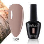 NAILCO 15ml Top Coat And Base Coat Art Design Gel Nail Polish Top Base Coat UV LED Soak Off Gel Nail Varnish