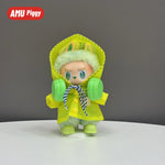 Doll Clothes: Baby Clothes Third Generation, Front High Energy Set, Sitting Party, Macaron,Only clothes