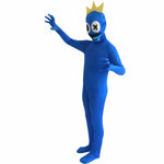 Cosplay Costumes Boy Halloween Blue Monster Jumpsuit Carnival Birthday Party Show Costume Girl Suit Horror Game Novelty Gift Set