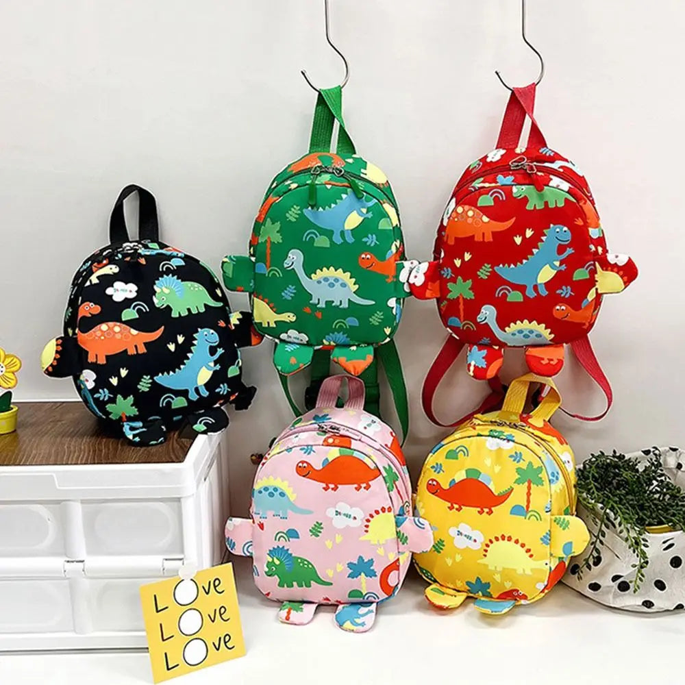 Children Schoolbag Kids Backpacks Kindergarten Animal Cartoon Dinosaur Nylon Backpack for Boy Girl School Small Kawaii Bags