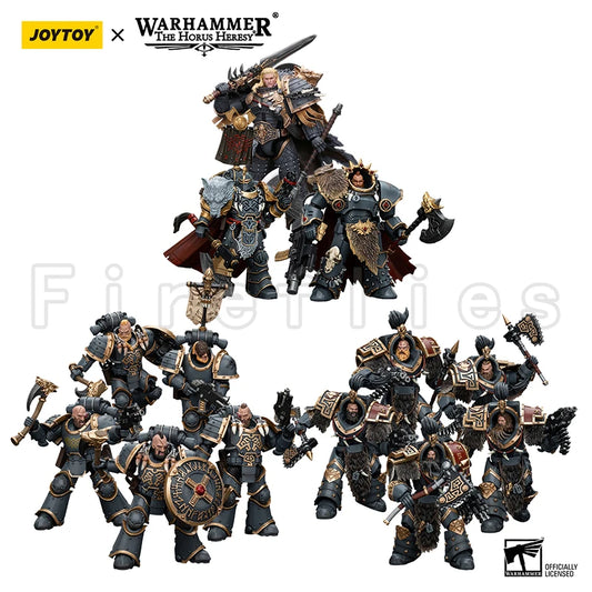 1/18 JOYTOY Actionfigur – Warhammer 40K Horus Heresy Space Wolves Logan Ghostwolf Mecha Modell