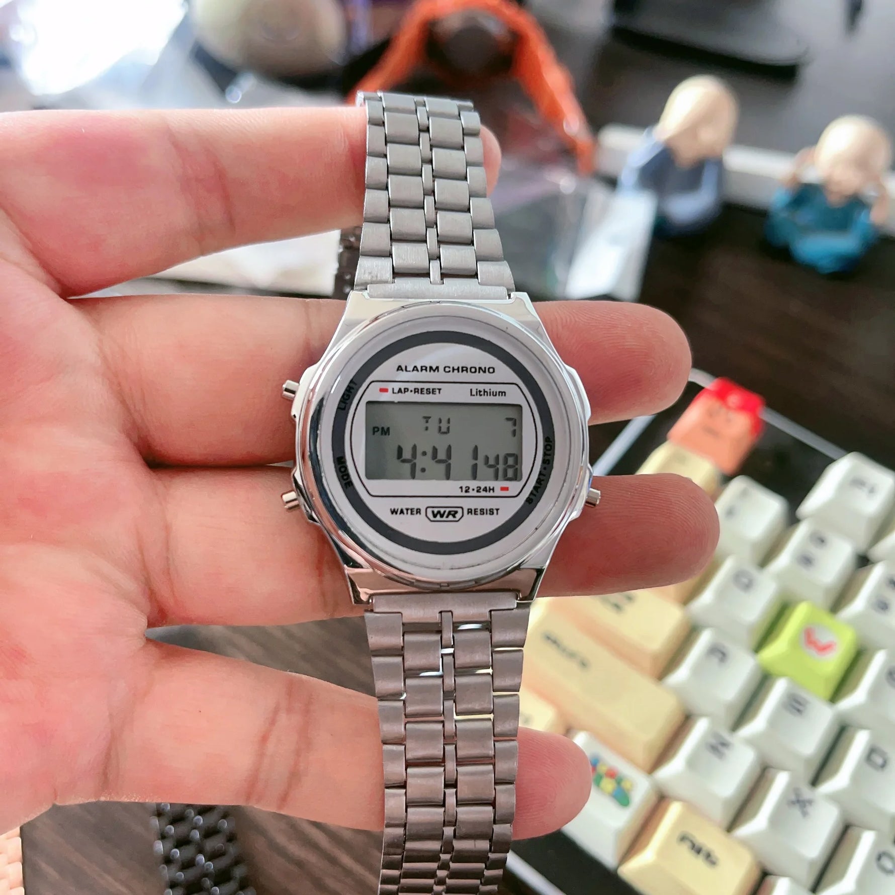 Retro Square Electronic Watches Digital Display Women Men Watch Rose Gold Silver Luxury Ladies Wristwatches Relojes Para Mujer