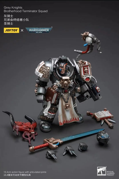 1/18 JOYTOY Action Figure 40K Grey Knight Figures And Mecha Anime Model Toy
