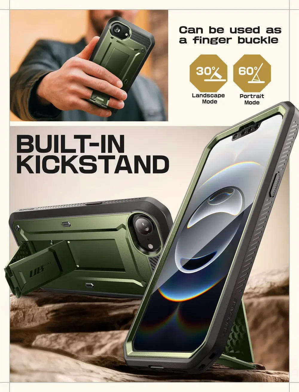 SUPCASE For iPhone 16e Case 6.1