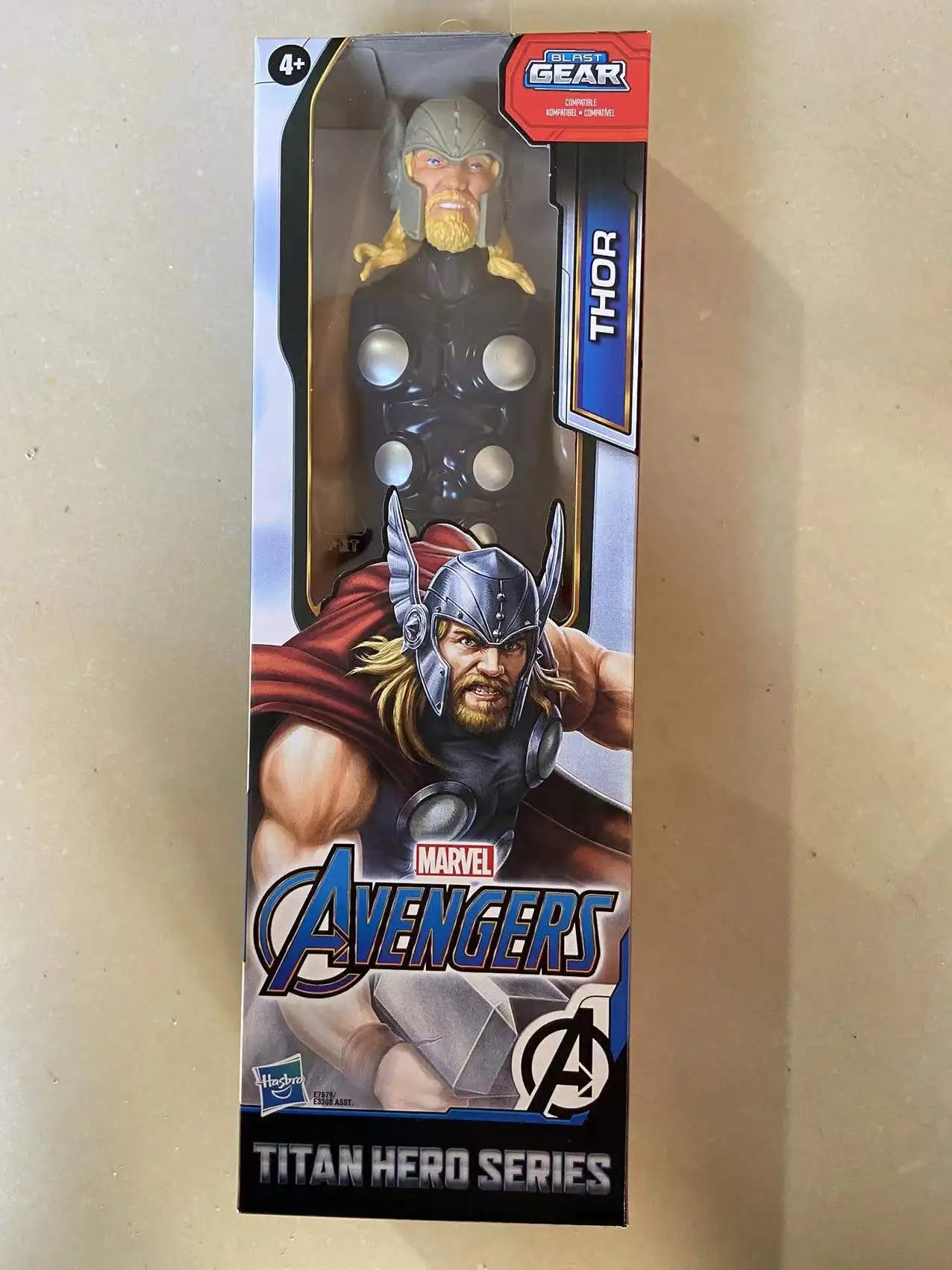 Hasbro 12 Inch Captain America Wolverine Iron Man Thor Spider Man Patriot Black Panther Figures Moving Doll Model Toy Gift