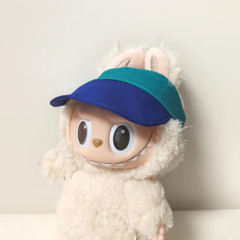 17cm Mini Plush Doll'S Clothes Outfit Accessories For Korea Kpop Exo Labubu Idol overalls pants set Macaron doll Clothing Gift