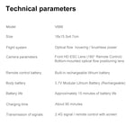 V666 Mini Rc Drone 8K HD 4ch 6-Axis Headless Mode Helicopter 360° Flip Remote Control Quadcopter Toys Mini Drone Fors Kid Gifts