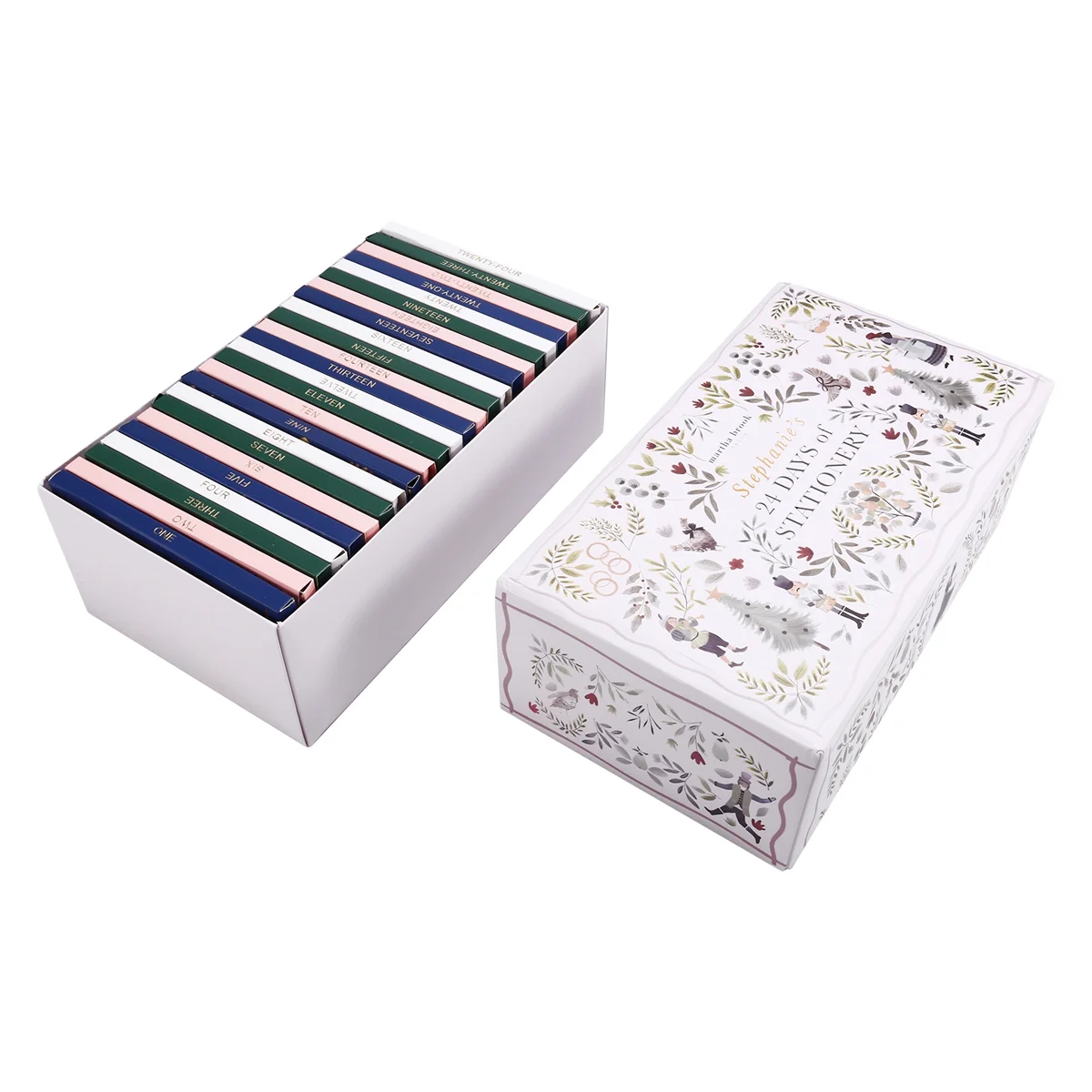 Get! Winter Woodlands Design Christmas Countdown Calendar Stationery Supplies 24 Days Stationery Advent Calendar Festival