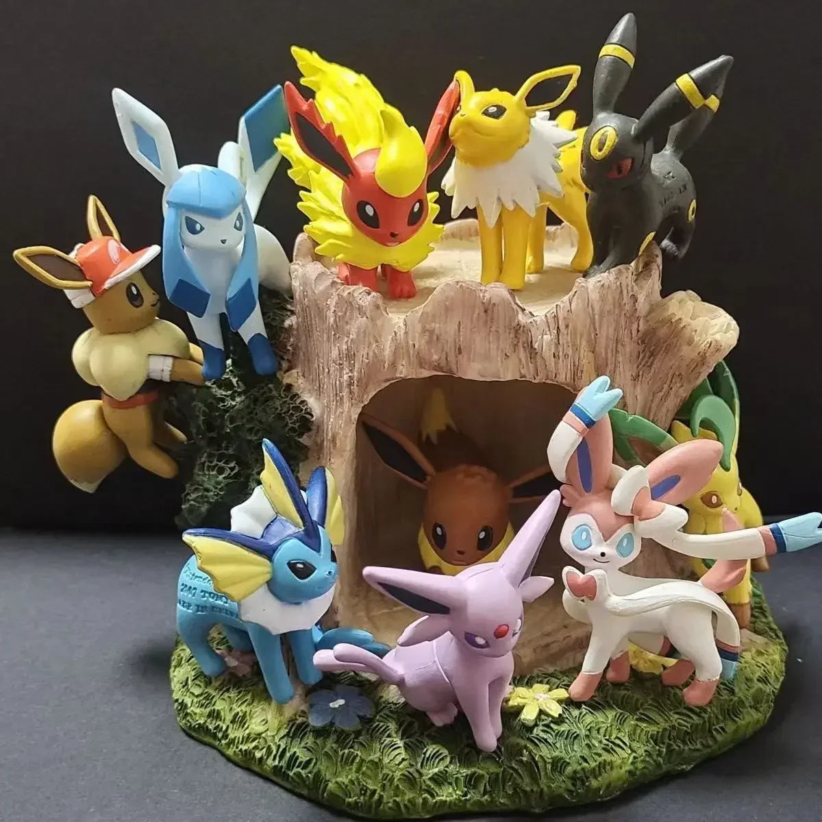 Pokemon Anime Figure Vulpix Scenes Version Figurine Toys PVC Model Collection Dolls surprise mystery box gift for a child