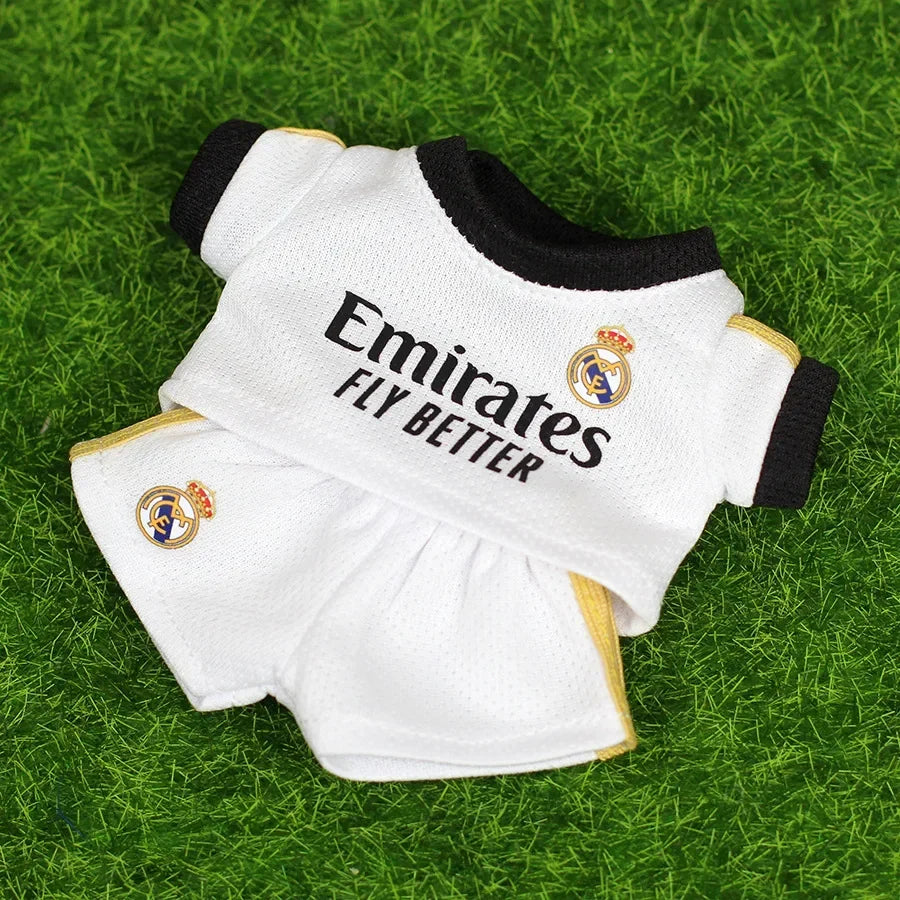 For 17cm Labubu Football Basketball Size 10 Clothing V1V2 Labubu Doll Size 7 Vinyl Pendant Doll Clothing DIY Sportswear Boy Toy