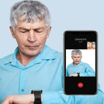 4G Elderly Smart Watch GPS Tracker Video Call SOS Heart Rate Monitoring IOS Android GPS+WIFI+LBS Positioning Smart Clock FA66S