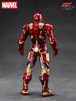 Original ZD Marvel Toys 1:10 Iron Man Mark9 Mark IX action figure War armor Collect models