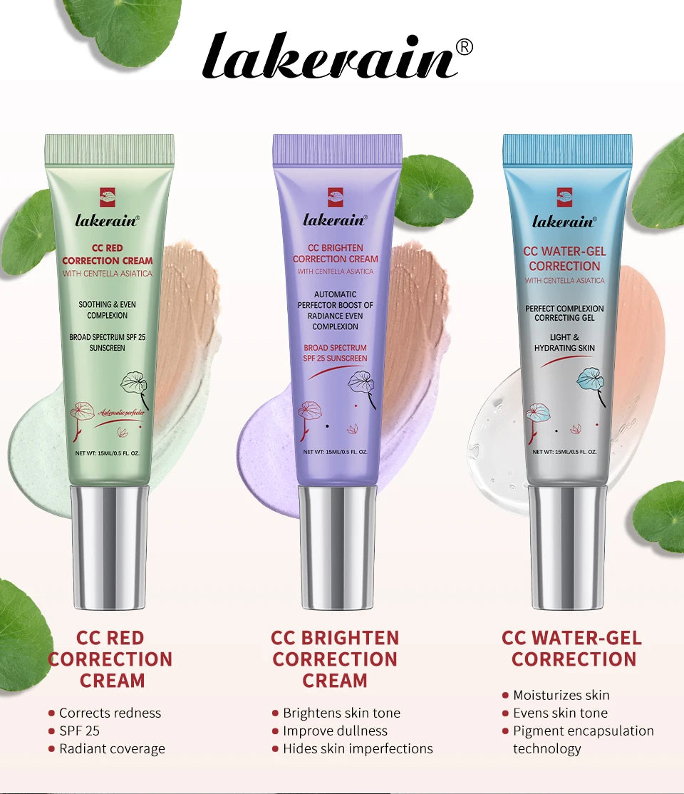 CC Cream erborian Korean Makeup High Coverage Foundation Foundation Cream for Face Base Makeup Color Changing Liquid Foundation