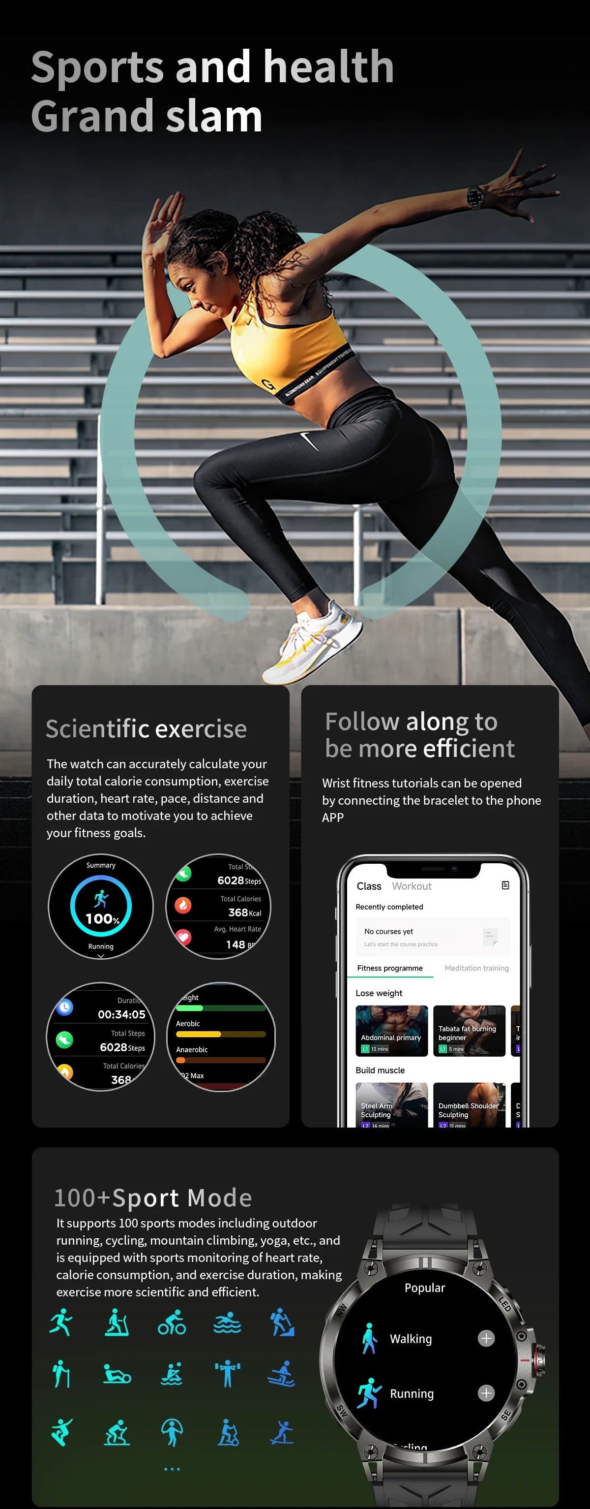 Xiaomi 760mAh Large Battery Outdoor Smart Watch Men 1.85 inch HD Screen GPS Compass Bluetooth Call IP68 Waterproof Smartwatch