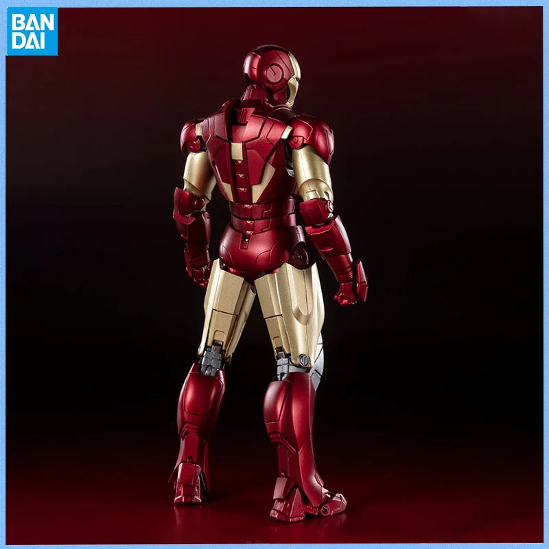 Genuine THE INFINITY SAGA Avengers: Endgame SHF  Iron Man Mark6 Mark85 Thanos Anime figure Movable toy Doll for Collector