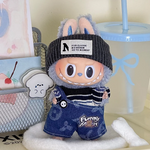 17cm Labubu Doll Clothes Capybara Cos Suit V1 V2 V3 Outfit Stylish Clothing Set for Plush Toy Dolls Accessories