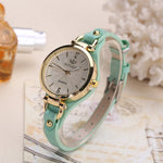 Women's Fashionable Minimalist Luxurious Quartz Watch Leather Dial